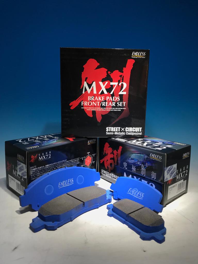 [EP554/555] Endless Brake Pad - MX72 EP554.555 F/R set 300系Hiace
