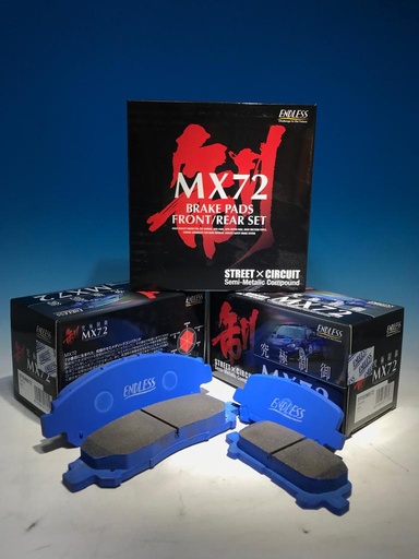 [EP554/555] Endless Brake Pad - MX72 EP554.555 F/R set 300系Hiace