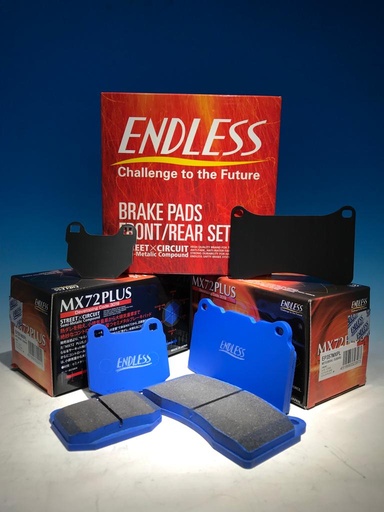 [EP357/291] Endless Brake Pad - MX72PL EP357.291 F/R set CP/CT9A CZ4A CDB,GVB,GRB,GRF,GVF,VAB,VAF