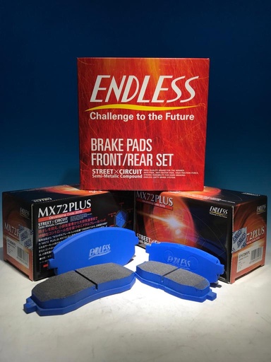 [EP386/472] Endless Brake Pad - MX72PL EP386.472 F/R set ZN6/8 